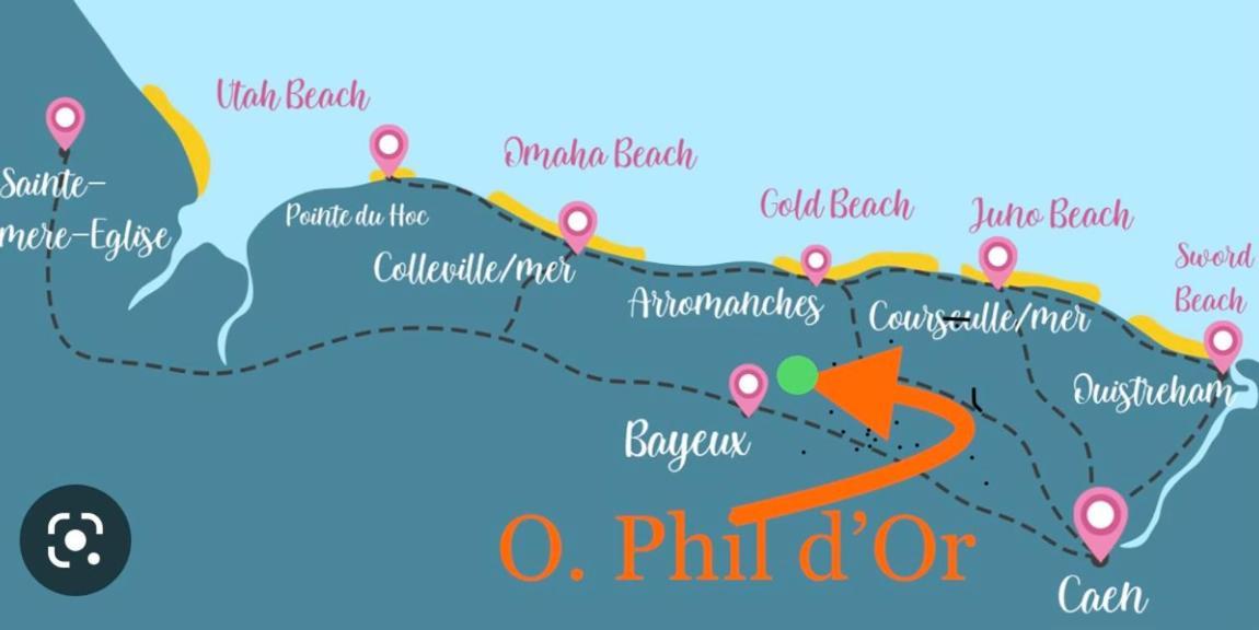 O Phil D'Or Βίλα Rucqueville Εξωτερικό φωτογραφία